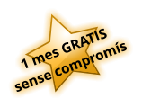 1 mes GRATIS sense compromís